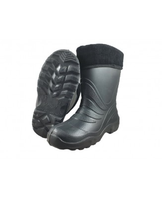 L861gr TERMIX CZARNE superlekkie EVA  kalosze dziecięce Lemigo  22-37