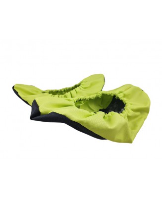 10-102/1 ŻÓŁTO CZARNE ochraniacze na buty, wielorazowe ortalionowe obuwie ochronne obuwie muzealne, ochronniki, pokrowce na obuw