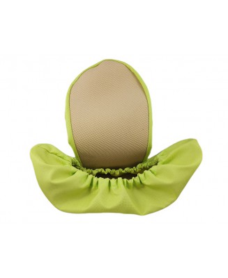 10-102/1APG LIMONKOWE ANTYPOŚLIZGOWE solidne ochraniacze na buty, wielorazowe ortalionowe obuwie ochronne, obuwie muzealne, ochr