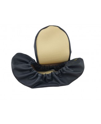 10-102/1APG CZARNE ANTYPOŚLIZGOWE solidne ochraniacze na buty, wielorazowe ortalionowe obuwie ochronne, obuwie muzealne, ochronn