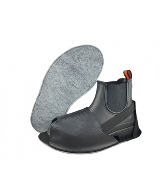 10-MUZ/MZGU CZARNE ochraniacze wielorazowe filcowe-tworzywowe muzealne z zapiętkiem, wielokrotnego użytku MĘSKIE