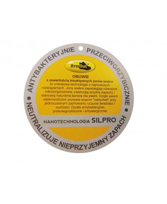 8-13-BS191 GRANAT JEANS :WKŁADKI PROFILOWANE: ortopedyczne profilaktyczne kapcie sandałki dziecięce przedszk. 21-25 buty Postęp