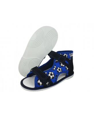 8-13-BS191 MAJA CHABER PIŁKI :WKŁADKI PROFILOWANE: ortopedyczne profilaktyczne kapcie sandałki dziecięce przedszk. 21-25 buty Po