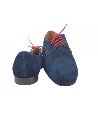 1-KMK 99MAT GRANATOWE ZAMSZOWE z wkładkami skórzanymi  sznurowane półbuty wizytowe komunijne obuwie dziecięce 21 - 30  KMK