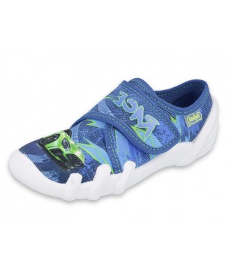 1-273X314 SKATE NIEB.GRANAT speed autko race :: MIĘKKIE WKŁADKI SOFT-B system :: kapcie buciki obuwie dziecięce przedszkolne szk