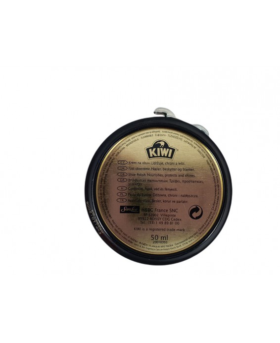11-01127bi biała pasta do obuwia 50ml Kiwi