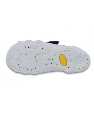 1-273Y316 SKATE NIEBIESKIE auta wyścigowe : kapcie buciki przedszkolne szkolne obuwie dzieciece Befado Skate  31-36