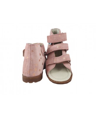 8-1310-04 RÓŻ GWIAZDKA MRUGAŁA PORTO WKŁADKI PROFILOWANE buty sandałki kapcie profilaktyczne przedszk. 31-35 Mrugała