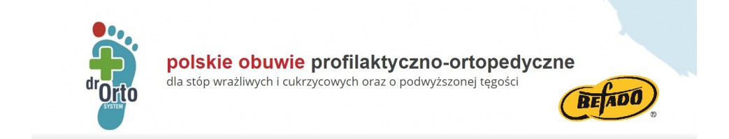 Dr Orto Befado - damskie obuwie profilaktyczno-ortopedyczne